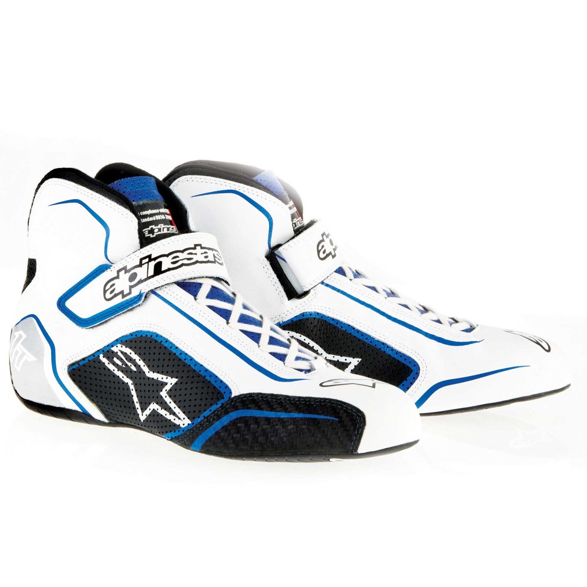 Alpinestars Tech 1-T Shoes White Blue 40.5